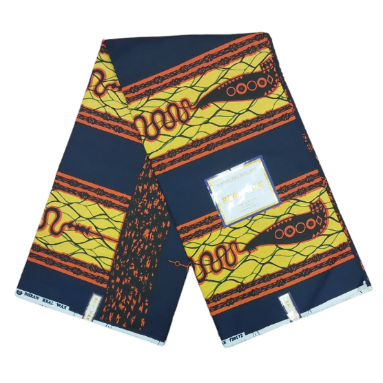 African Trading Fashion Ankara Fabrics Real Wax Pure Cotton Women Dresessd For Skirts Uniforms